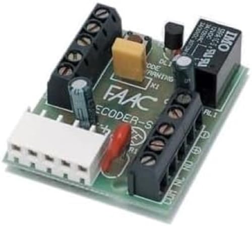Faac Décodeur SL récepteur embrochable platine électronique portail bicolore