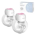 ANWIKE Ultra-Light 193g Hands Free Breast Pump – Quiet & Portable for Home, Work & Travel, LED Display, 3 Modes & 9 Levels, Rechargeable Wearable Breastfeeding Pump with 21mm/24mm Flanges