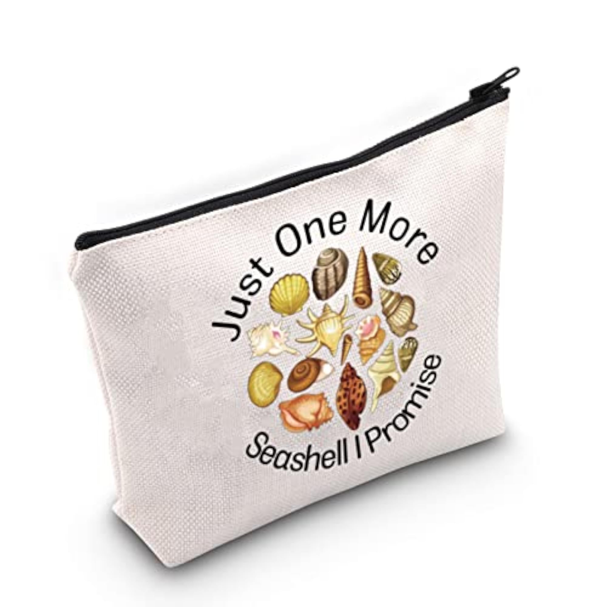Seashell Collector Makeup Bag, Beach Lover Gift