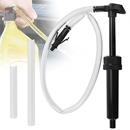 Price comparison product image SNAGAROG Fuel Oil Hand Siphon Pump Brake Fluid Pump Car Manual Hand Gas Oil Liquid Syphon Oil Change Syringe Brake Fluid Extractor Pump Car Engine Oil Pump Gear Oil Pump with Hose for Liquid Transfer