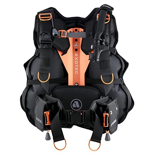 AQUALUNG Exotec BCD (X-Large / 2X-Large, Orange)