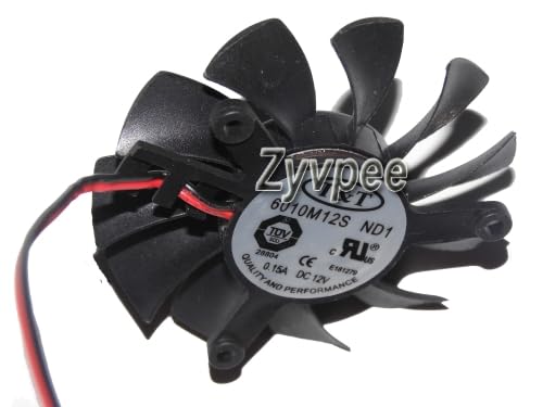 Zyvpee 6010M12S ND1 12V 0,15A 2 Wires Frameless vga Graphics Cooling Fan