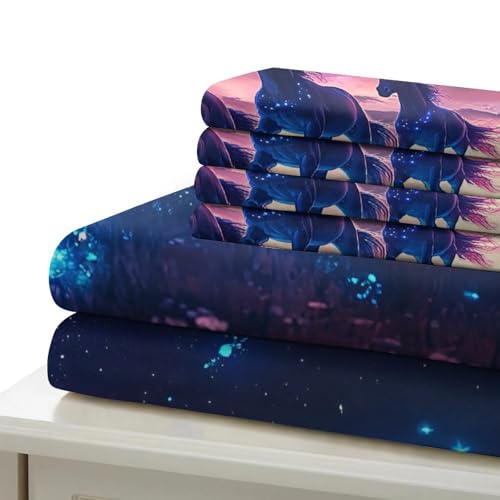 Parure de lit papillon magique double 200x200 microfibre - 7