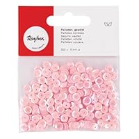 Pailletten, gewölbt, 6mm ø, SB-Box 4000Stück, taubenblau - Eifachande