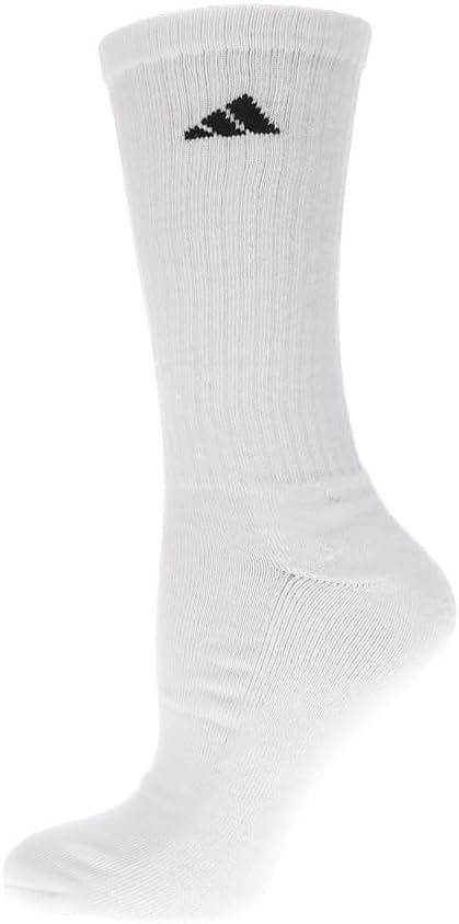 adidas Mens 6 Pack Athletic Crew Socks (Shoe: 6-13) - Image 4