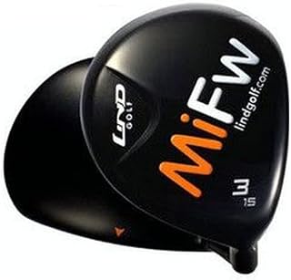 Lind MiFw Golf Fairway Wood, Mens Left Hand, Graphite Shaft, Regular Flex