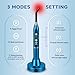 Viconor Red Light Therapy Cold Sores Treatment&Fever Blister,Canker Sore Mouth Sore Relief, Nose Ear Knee Hands Joint Muscle,Handheld Infrared Red Light Therapy Device for Body Face(Blue)