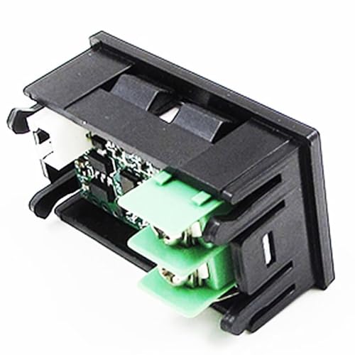 Indicateur digital 12V vert anti surchauffe Fahrenheit LED - 6