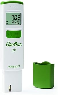 Hanna HI98118 Checker GroLine Waterproof Hydroponic pH Tester - Simple and Easy Handheld Design