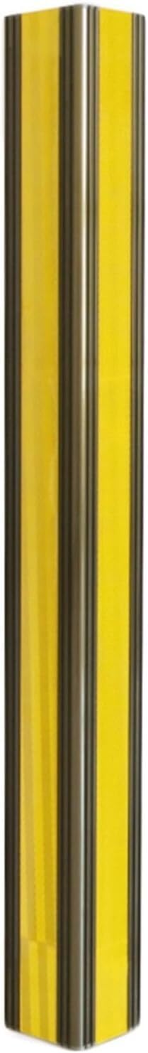 Tianqihao Brown Garage Column Protector Parking Garage Wall Corner Guards, Parking Lot Baffle Corner Guards, L-Shaped Corner Guards For Garage Warehouse To Protect Parking,-31.5X3.1