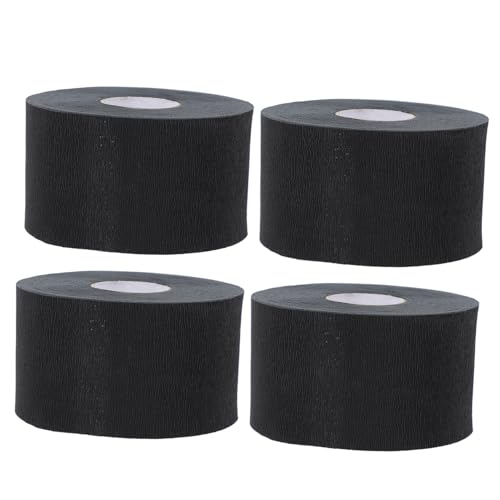 NOLITOY 4ボリューム使い捨てネックストリップ 理髪用保護紙 伸縮性あり 肌に優しい 防水 ネックプロテクター 理髪ツール 美容院 アシスタント用品