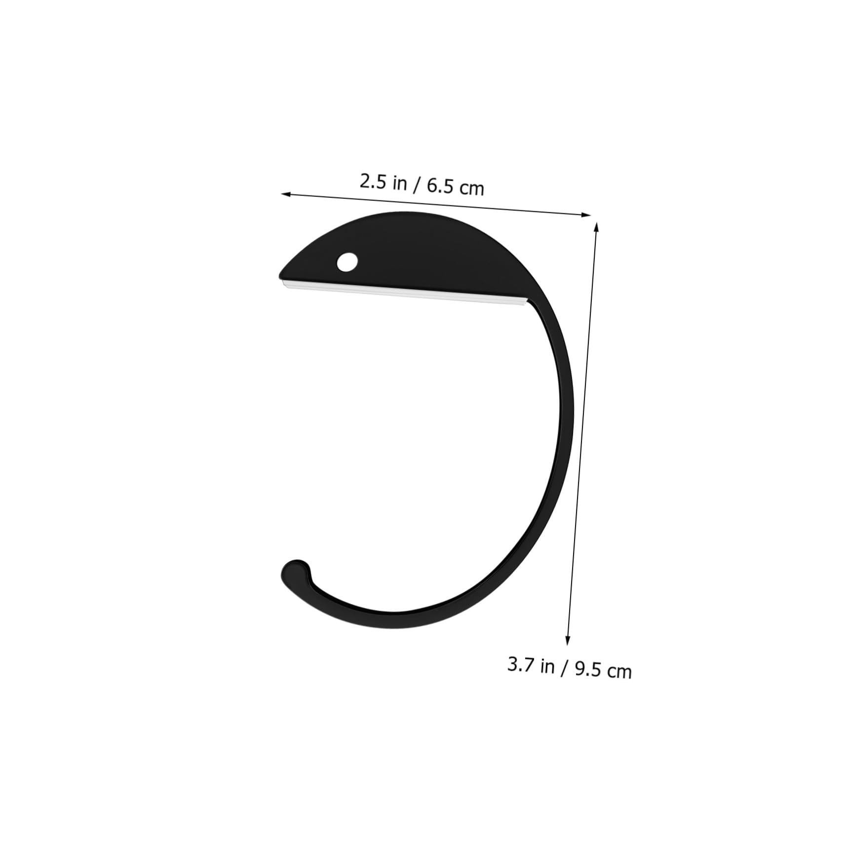 GALPADA 4sets Handbag Hanger for Desk Table Top Bag Holder Aluminum Alloy Space-Saver Versatile 2pcs*4