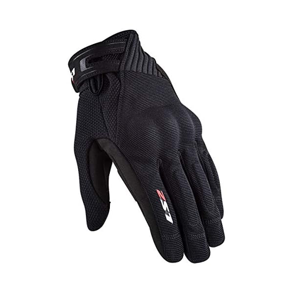 LS2 Helmets Dart 2 Man's Glove (Black - Large)