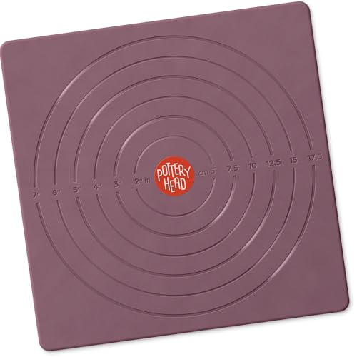 Pottery Head Pottery Bats for Pottery Wheel - 1 Pack Square 7.5\" Pottery Wheel Bats with Guiding Lines - Clay Tools, Ceramic Tools & Pottery Wheel Accessories - Universal Pottery Bats for Throwing
