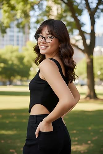GRECIILOOKS Women Polycotton Regular GL W TOP W2232 Black view 1