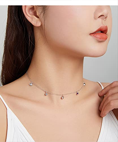 Collier coquillage bleu idée cadeau anniversaire fille