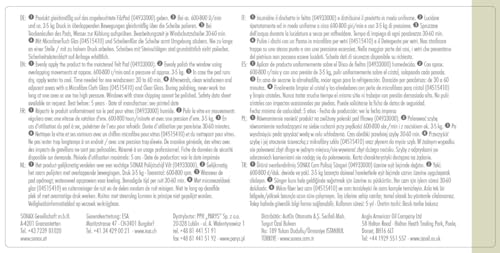 SONAX PROFILINE GlassPolish (250 ml) Glaspolitur zum Entfernen von leichten Verkratzungen, Vermattungen und Verätzungen aus Echtglas/Art-Nr. 02731410