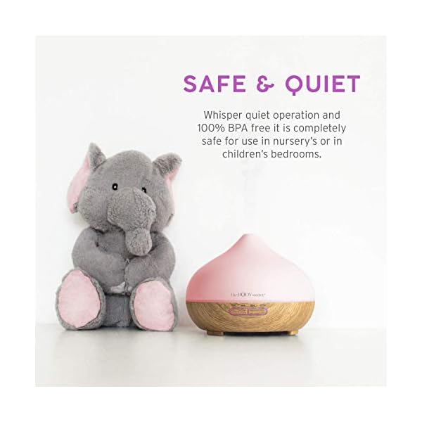 The Body Source® Aroma Diffuser for Essential Oils with 7 Colour LED Lights (300ml) - Image 9