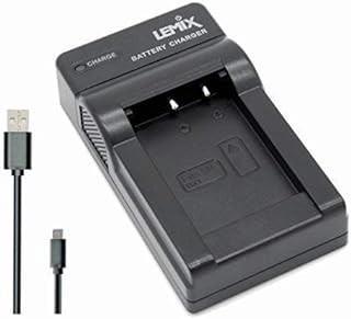 Lemix (BX1) Ultra Slim USB Charger compatible with Sony NP-BX1 Battery & Listed (Not All) Sony Cyber-shot DSC & HDR Series Cameras