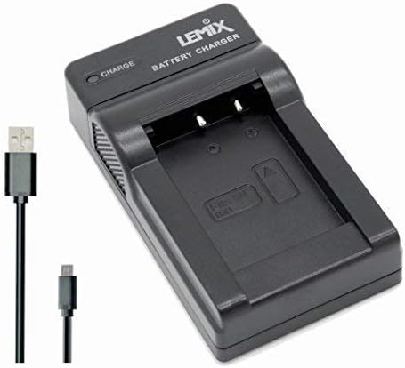 Lemix (BX1) Ultra Slim USB Charger compatible with Sony NP-BX1 Battery & Listed (Not All) Sony Cyber-shot DSC & HDR Series Cameras