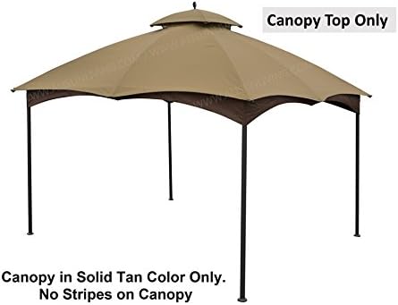 Miniatura 4 de ALISUN Toldo de repuesto para cenador Massillon de 10 x 12 pies modelo #L-GZ933PST