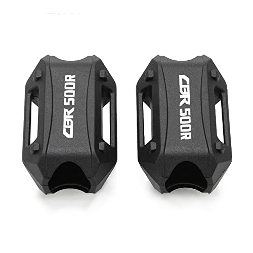 RIVRIV FÜR Honda FÜR CBR500R FÜR CBR 500R 2013-2018 2017 FÜR CBR600 FÜR CBR 600 Motorrad Motorschutz Stoßfängerschutz Dekorativer Block Crash Bar Anti-Crash-Slider(CBR 500R)