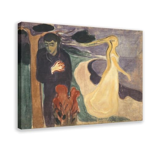 Poster Separation Edvard Munch impression sur toile decoration murale grand format