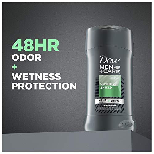Dove Men+Care Antiperspirant Deodorant For Sensitive Skin Sensitive Shield Antiperspirant For Men With 48-Hour Sweat And Odor Protection 2.7 Oz #TOP2