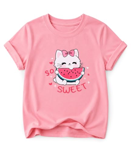 Image of Toddler Girls T-Shirt Short Sleeve Cartoon Graphic Tee 2-6T | Crewneck tops, Fashion summer fall outfits, Trendy casual clothes, Kids birthday