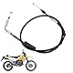 Runfarr Motorrad Kupplungszug für DRZ400 2000-2004 DRZ400S 2000-2019 DRZ400E 2000-2007 DRZ400SM 2005-2019