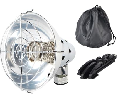 Stufa a gas portatile, riscaldatore a gas, riscaldamento da campeggio, riscaldamento a gas, riscaldatore portatile, stufa a gas, radiatore di calore, per esterni, giardino, campeggio