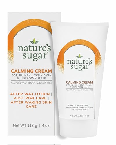 Nature’s Sugar Calming Post Wax Care Cream – Soothing Aftercare