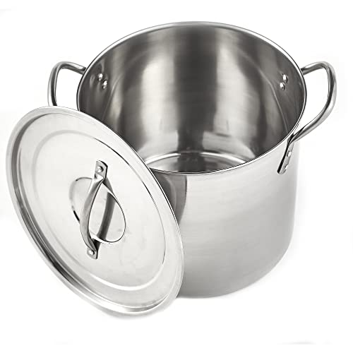 Comparison: Best Quality Stock Pot 11 IMUSA USA Stainless Steel Stock Pot 20-Quart, Silver
