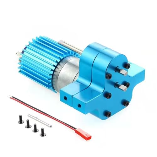 RC���f���p�[�c For MN MN90 MN90K MN91 MN91K FY001 FY002 4WD 6WD ���^���g�����X�t�@�[�M�A�{�b�N�X 370�u���V���[�^�[�X�s�[�h�`�F���W�A�b�v�O���[�hRC�J�[�p�[�c�t��(Blue)