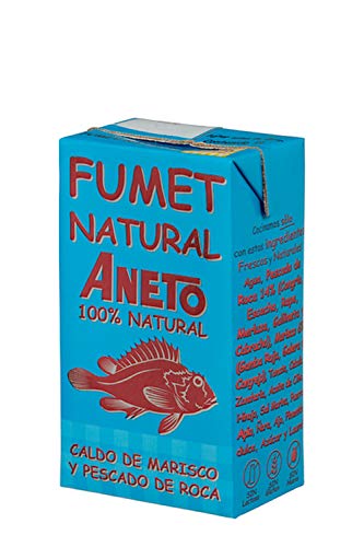 fumet de poisson de roche et fruits de mer 100% naturel 1l aneto Cover