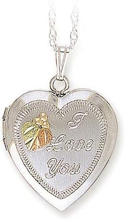 Landstroms Sterling Silver Heart Locket Pendant