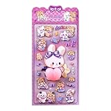 Détails dégradés captivants : ces autocollants pour enfants avec des formes 3D et des couleurs dégradées augmentent la profondeur visuelle sur les étuis de téléphone, les agendas et les coffrets cadeaux, offrant une façon amusante mais sophistiquée de personnaliser les objets.