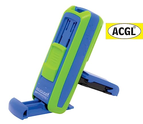 Image of Super Customized Self Ink Pri Ink Pocket (Rubber Stamp) with Your Matter (ACGL Green-Blue)