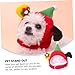 Hemoton Pet Cap for Cat Dog Hat Puppy Accessory Cat Christmas Hats Decorative Headgear