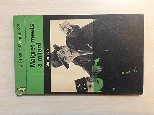 Maigret Meets a Milord 0140020276 Book Cover