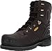 KEEN Utility - Philadelphia 8" Waterproof Carbon Fiber Safety Toe Work Boots for Masonry, Electrical and Trade Work, Cascade Brown/Black, 9.5W