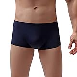 La banda elástica de los calzoncillos tipo bóxer para hombre se adapta al diseño del cuerpo humano, con buena elasticidad, doble costura y duradero. Cintura elástica que proporciona comodidad y apoyo. No se encoge y es cómodo de llevar durante todo el día sin sentirse apretado o tirar.