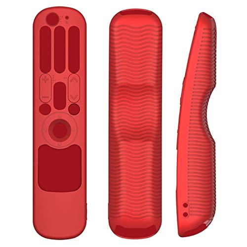 Funda de Silicona para LG AN-MR21GC AN-MR21N AN-MR21GA, Funda Protectora de Envoltura Completa con Control Remoto, Funda Protectora (Rojo)