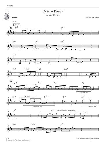 Brazilian and Afro-Cuban Jazz Conception -- Trumpet (Book & CD) (Advance Music: Brazilian and Afro-cuban Jazz Conception) - Image 5