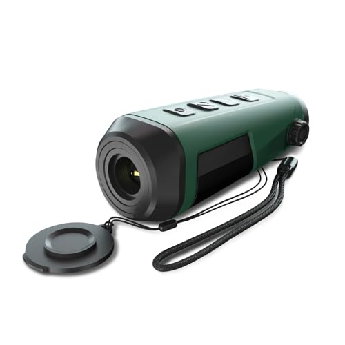 Image of C2 Thermal Imaging Monocular, 256x192 HD (12μm) Handheld Thermal Scope with 8X Zoom, Hot Spot Tracking, Video Recording, Portable Thermal Monocular for Hunting, Wildlife Observation, Outdoor​