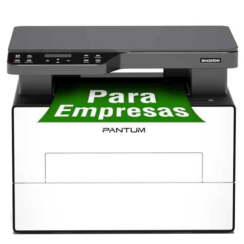 PANTUM BM4209DW Impresora Láser Multifunción Monocromo WiFi 30PPM, Impresión Automática a Doble Cara para con Toner 1000 páginas y Escaneo(Wi-Fi Direct, USB, AirPrint, Mopria)