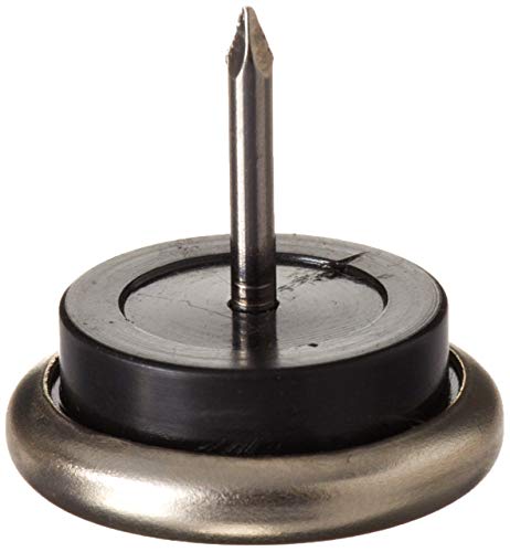 Shepherd Hardware 9100 1-Inch Nail On Furniture Glides With Satin Nickel Base, 4-Pack #TOP22