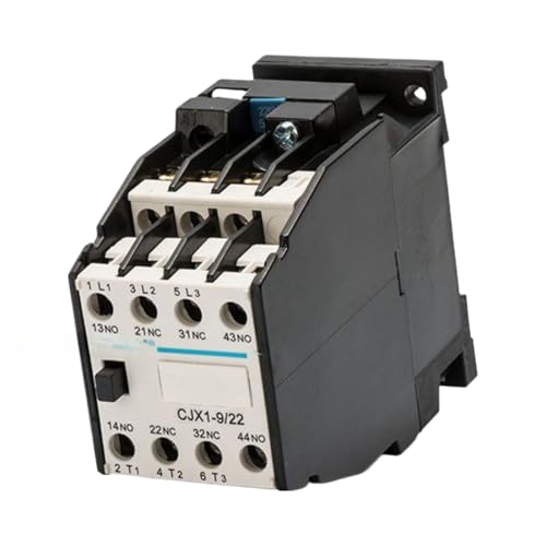 Contacteur 24V 12V commutateur électrique CJX1-9/22Z 9A pour rail DIN