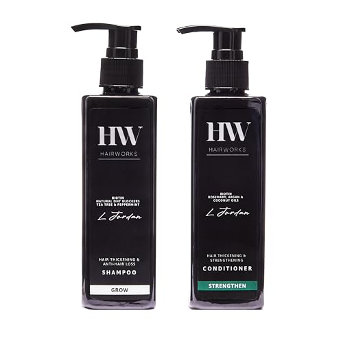 Dht Blocker Shampoo And Conditioner For Hair Loss With Biotin For Men