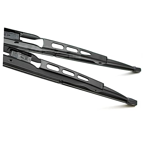 Vaguelly 2 Pçs 20 Lâminas De Limpador De Pára-Brisa De Osso Limpadores De Pára-Brisa De Metal Do Car